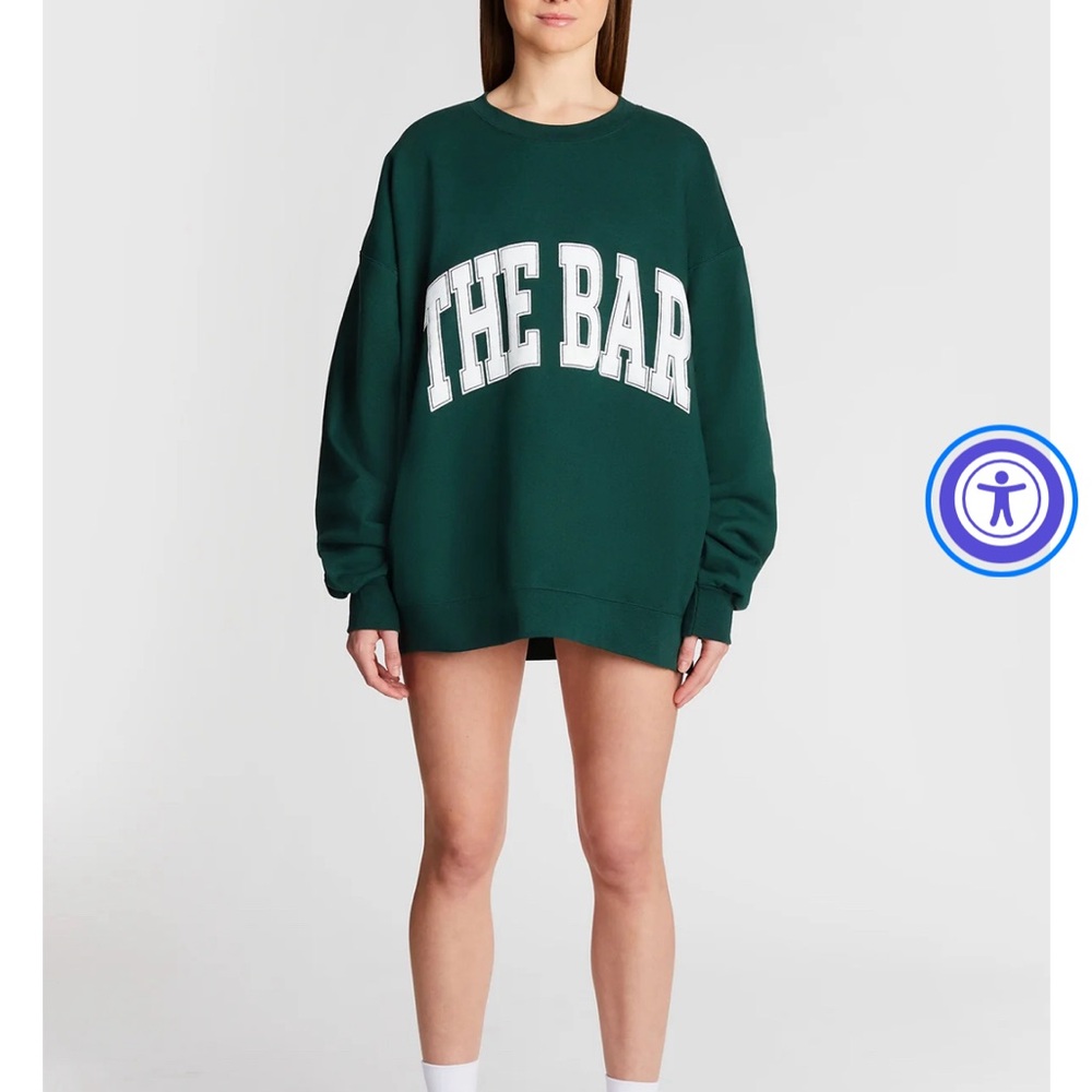 Green Sweatshirt by The Bar